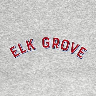 Elk Grove California Vintage Arch Letters T-Shirt